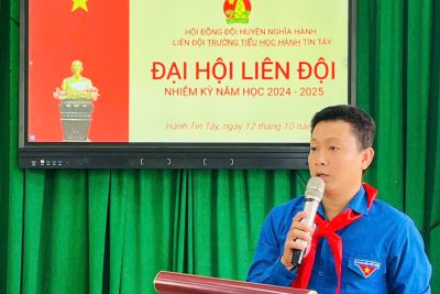 Đại hội Liên đội năm học 2024- 2025